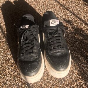 Nike Court Vision Alta platform sneakers